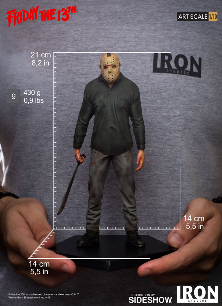 Jason Voorhees 1/10 Friday The 13th Statue by Iron Studios - Collectors Row Inc.