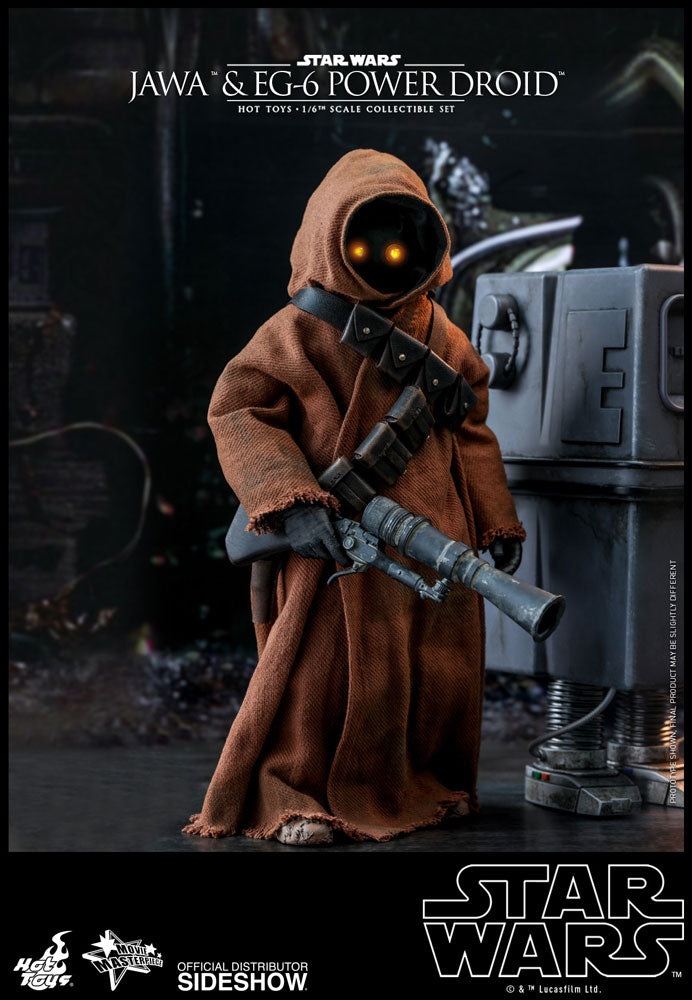 Jawa & EG-6 Power Droid Sixth Scale Collectible Figure Set