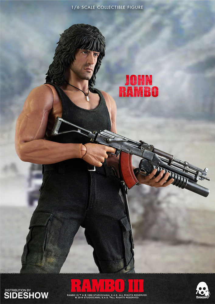 John Rambo Sixth Scale Figure by Threezero - Collectors Row Inc.