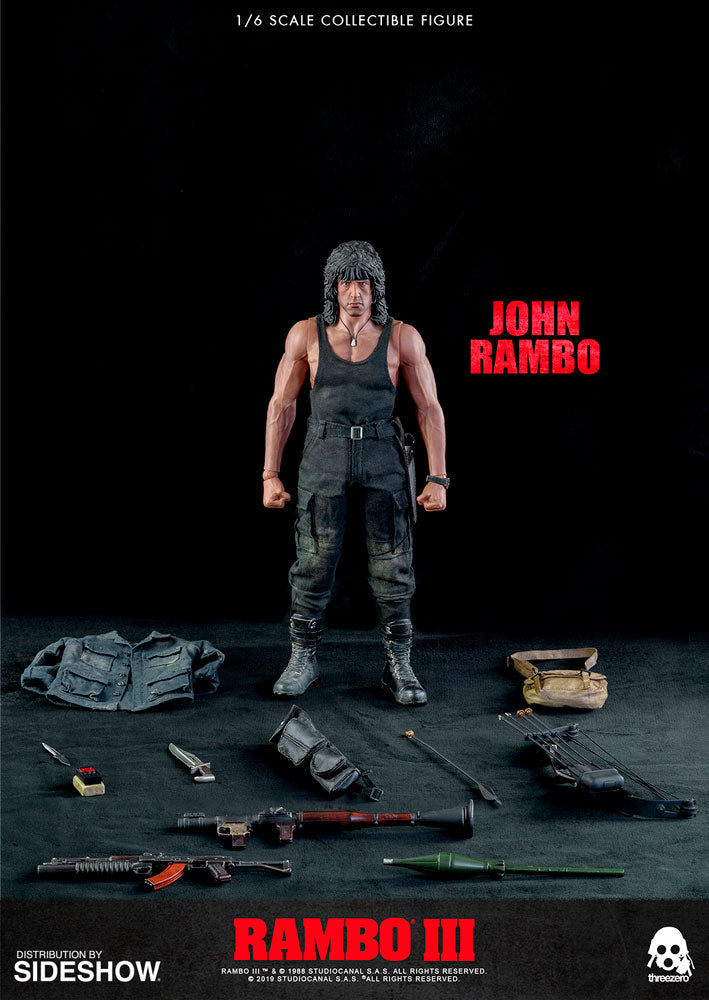 John Rambo Sixth Scale Figure by Threezero - Collectors Row Inc.