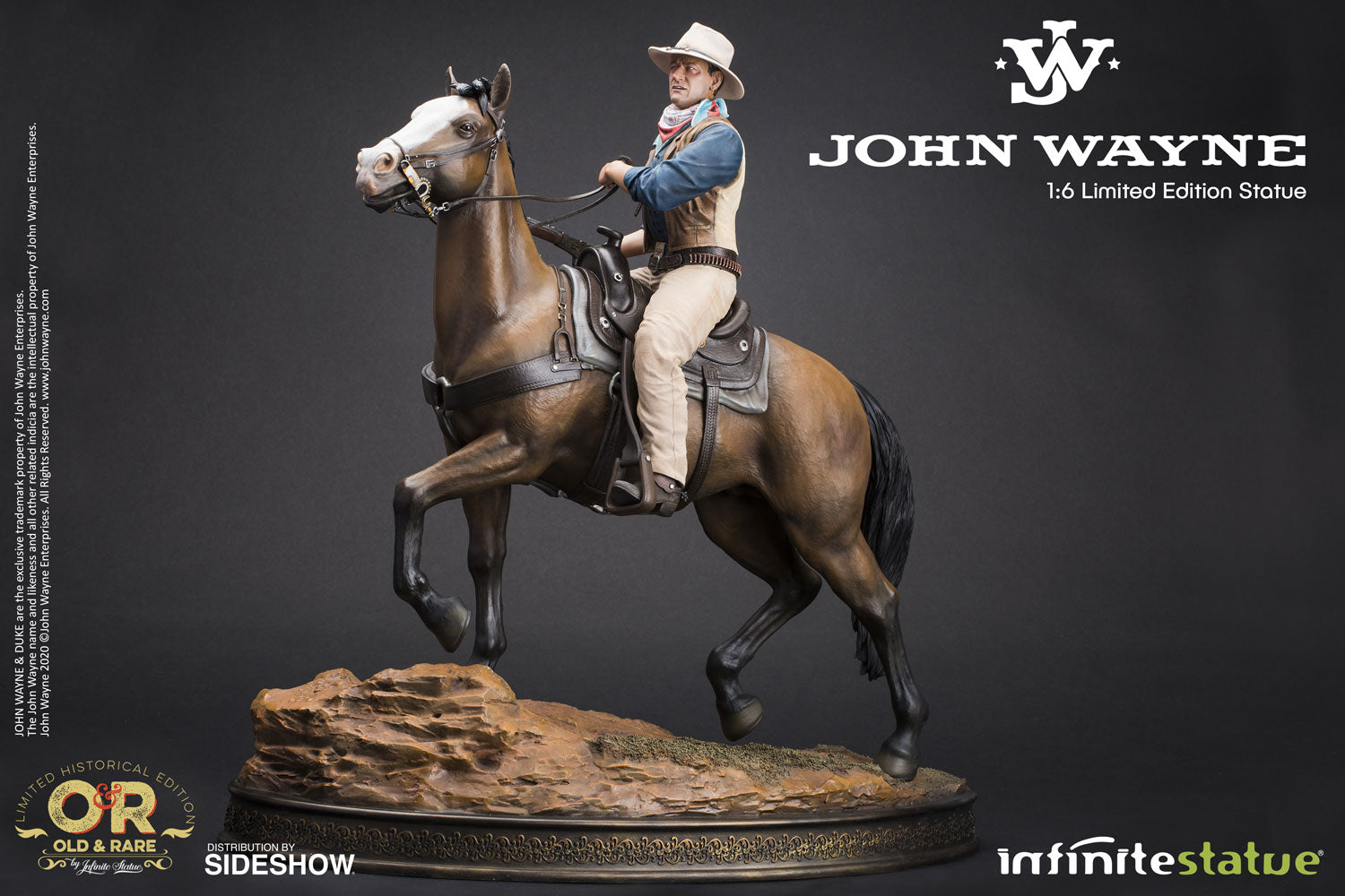 John Wayne Old and Rare Statue