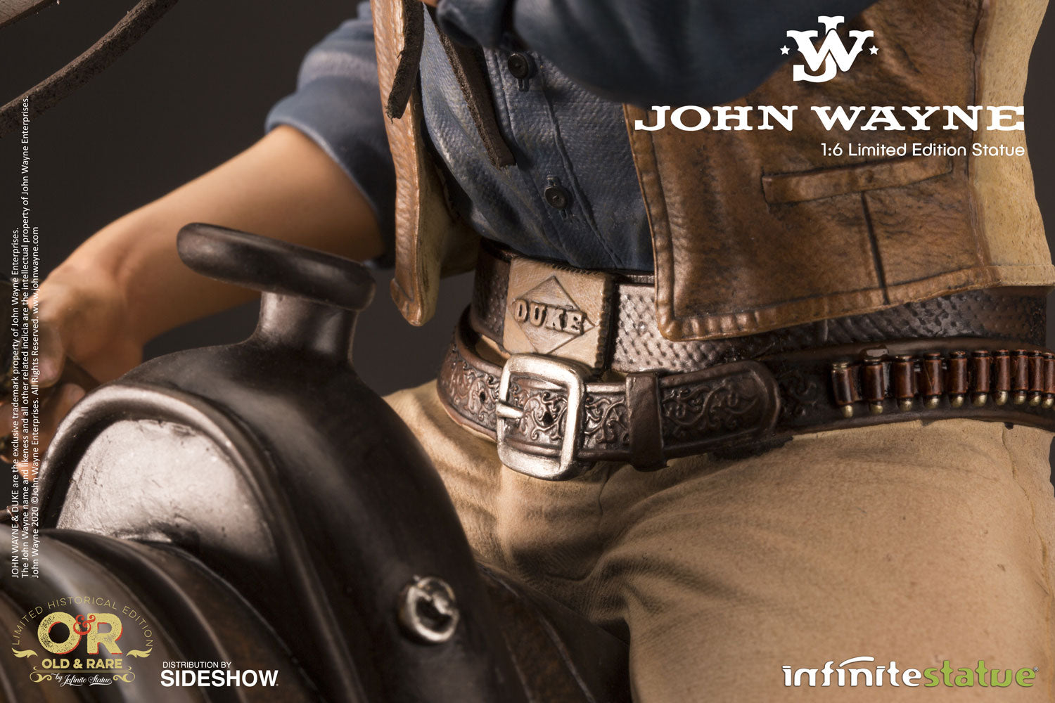 John Wayne Old and Rare Statue