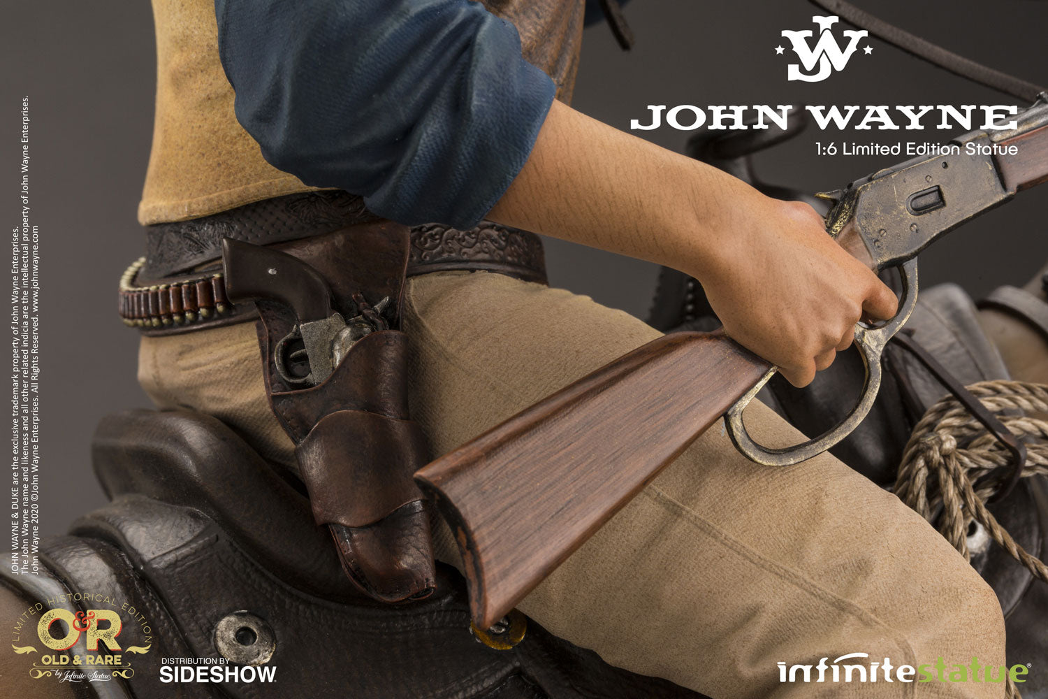 John Wayne Old and Rare Statue