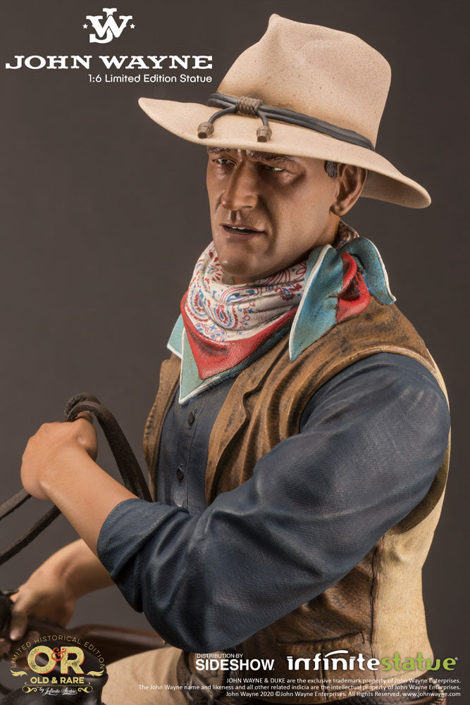 John Wayne Old and Rare Statue