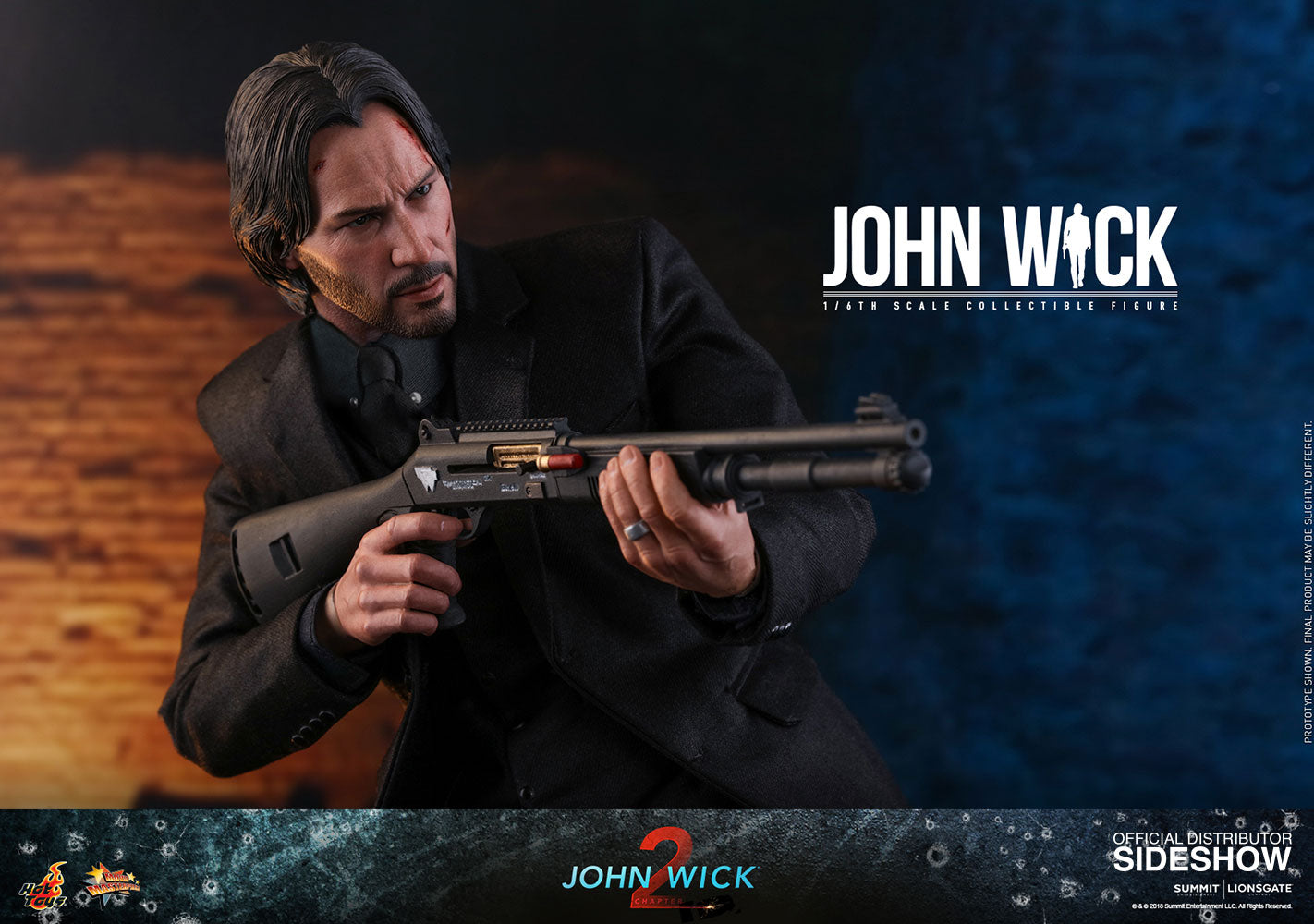 Hot Toys John Wick: Chapter 2 - Movie Masterpiece Series - Sixth Scale Figure - Collectors Row Inc.