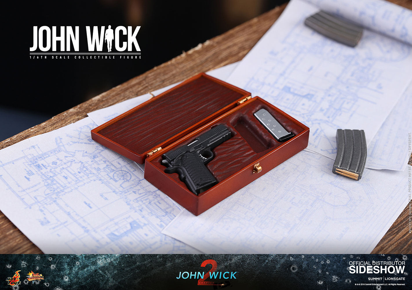 Hot Toys John Wick: Chapter 2 - Movie Masterpiece Series - Sixth Scale Figure - Collectors Row Inc.