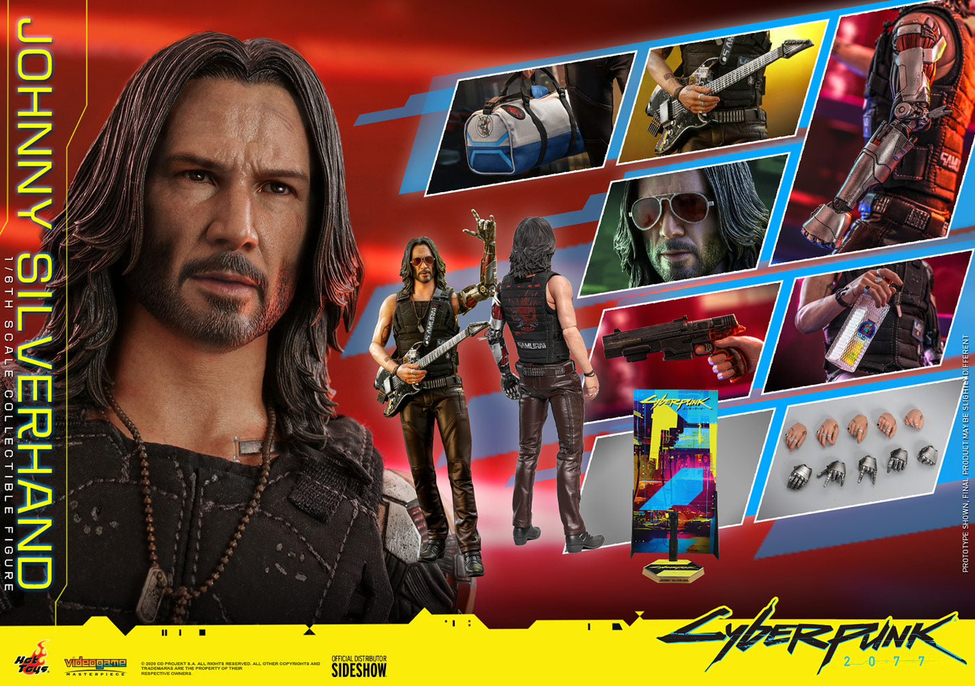 Johnny Silverhand Sixth Scale Figure