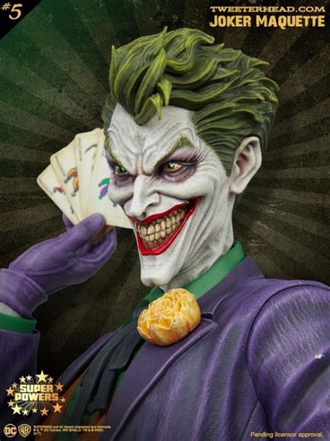 Tweeterhead Joker EXCLUSIVE VERSION Super Powers DC Collection Statue - Collectors Row Inc.