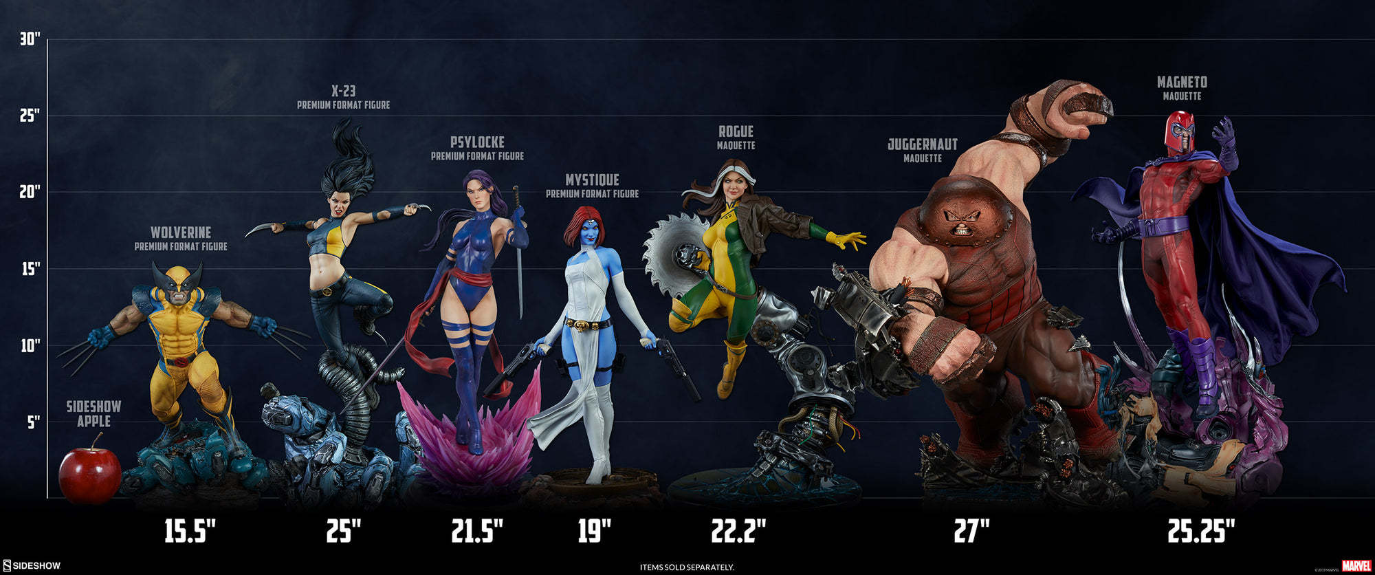 Juggernaut Marvel X-Men Maquette Statue by Sideshow Collectibles - Collectors Row Inc.