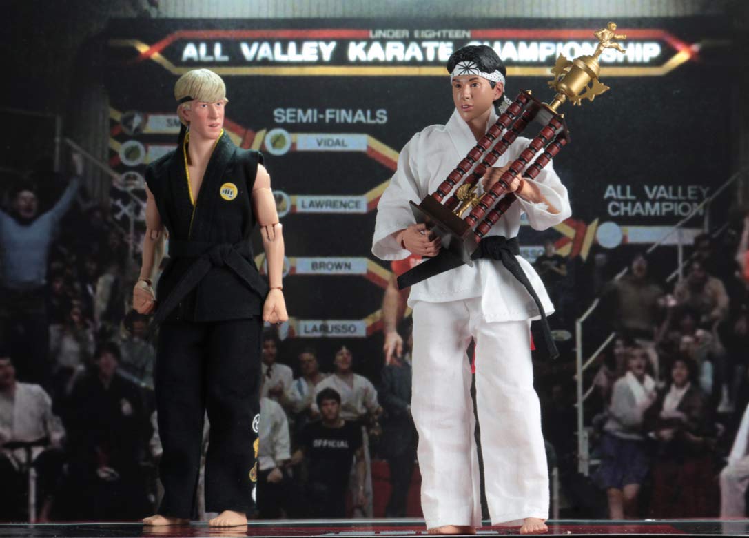 NECA - Karate Kid (1984) - 8" Clothed Action Figure - Tournament 2 Pack - Collectors Row Inc.