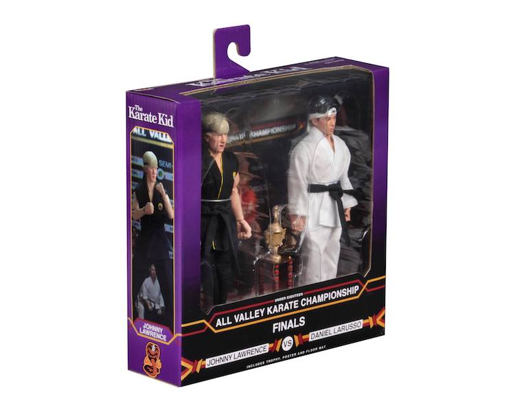 NECA - Karate Kid (1984) - 8" Clothed Action Figure - Tournament 2 Pack - Collectors Row Inc.