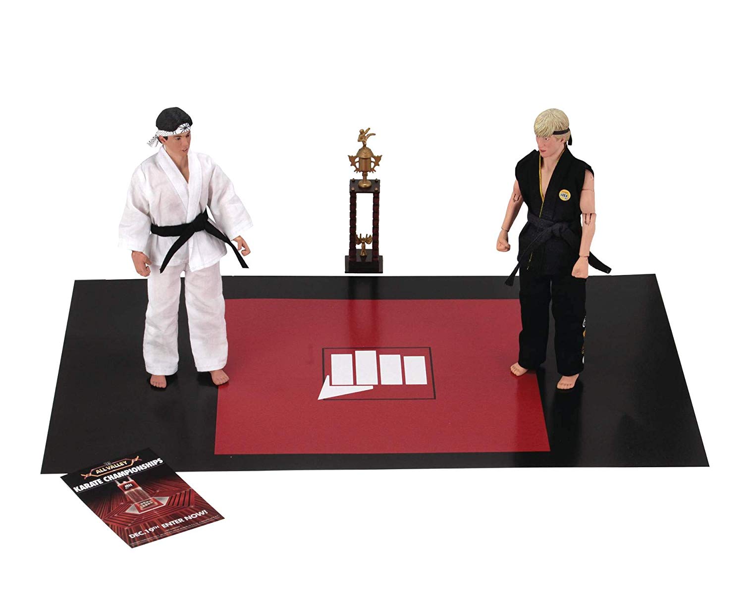 NECA - Karate Kid (1984) - 8" Clothed Action Figure - Tournament 2 Pack - Collectors Row Inc.