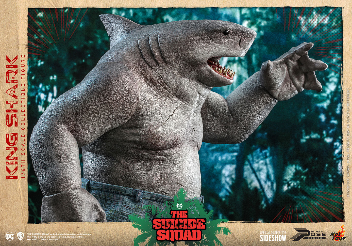 King Shark The Suicide Squad Sixth Scale Figure