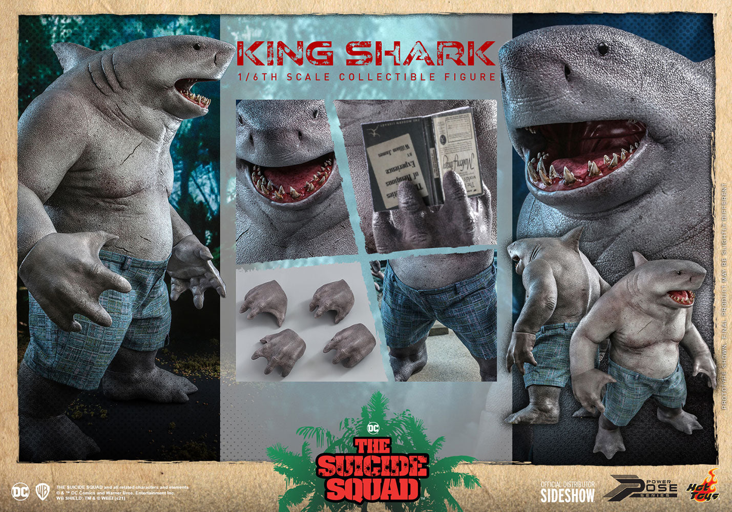 King Shark The Suicide Squad Sixth Scale Figure
