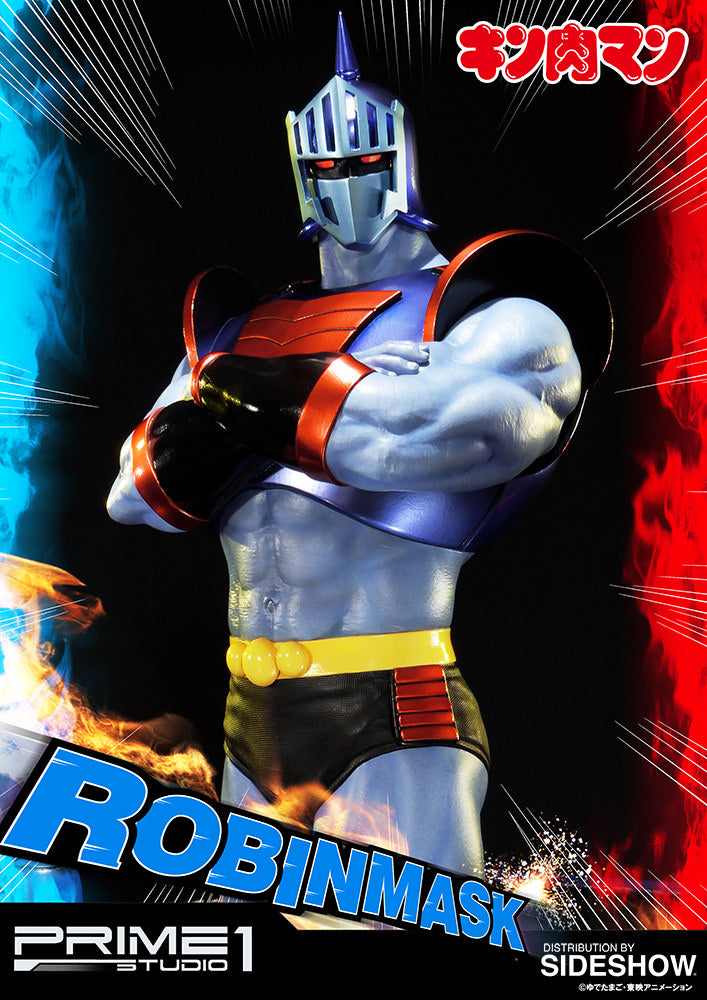 Kinnikuman Robin Mask Yudetamago Statue by Sideshow and Prime 1 Studios - Collectors Row Inc.