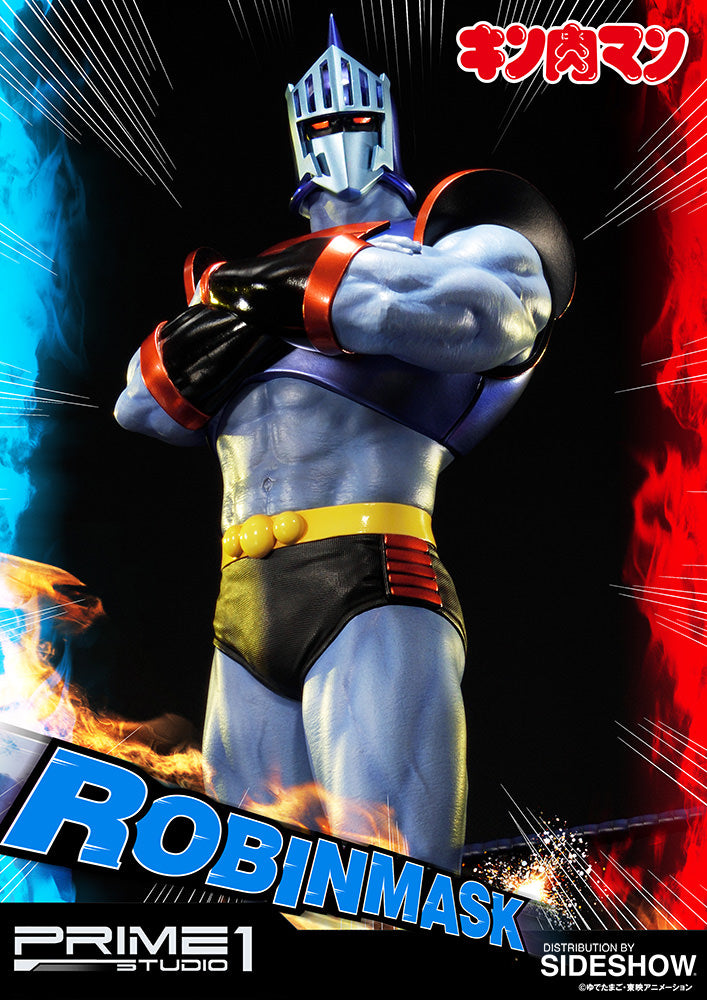 Kinnikuman Robin Mask Yudetamago Statue by Sideshow and Prime 1 Studios - Collectors Row Inc.