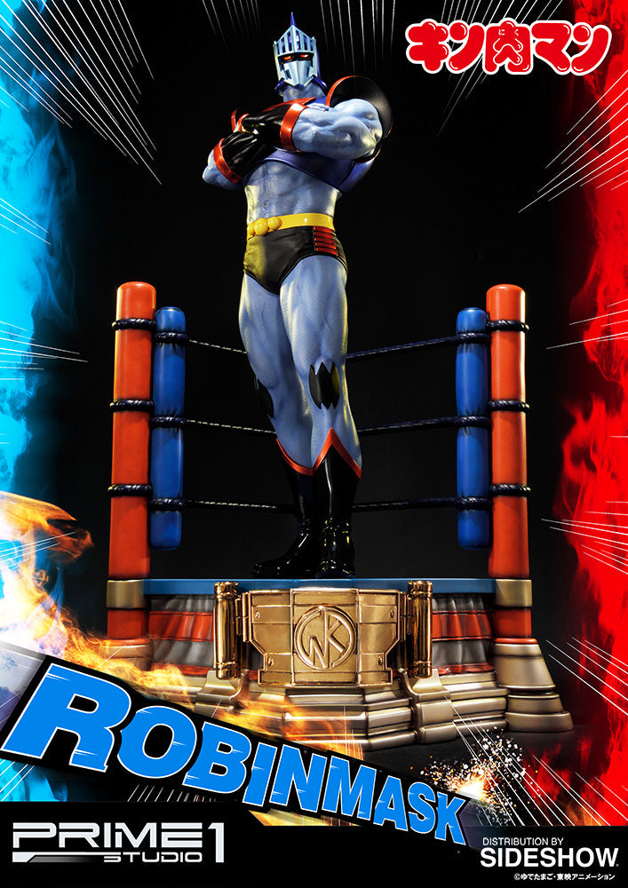 Kinnikuman Robin Mask Yudetamago Statue by Sideshow and Prime 1 Studios - Collectors Row Inc.