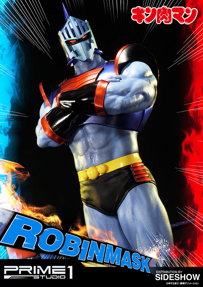Kinnikuman Robin Mask Yudetamago Statue by Sideshow and Prime 1 Studios - Collectors Row Inc.