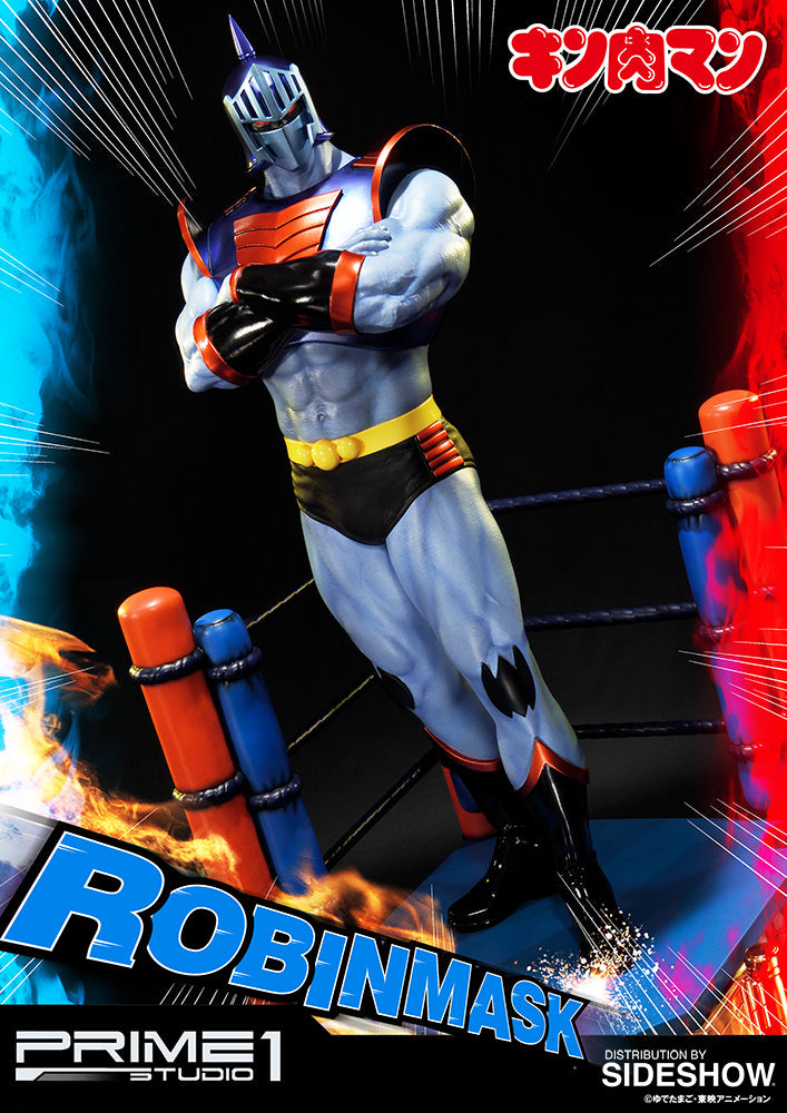 Kinnikuman Robin Mask Yudetamago Statue by Sideshow and Prime 1 Studios - Collectors Row Inc.