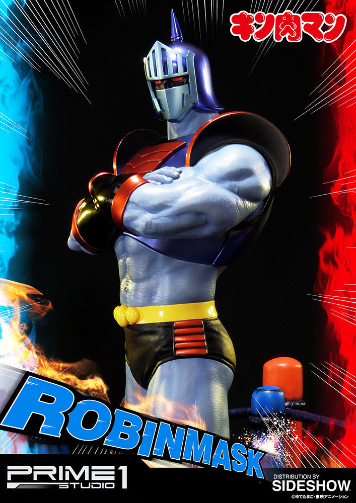 Kinnikuman Robin Mask Yudetamago Statue by Sideshow and Prime 1 Studios - Collectors Row Inc.
