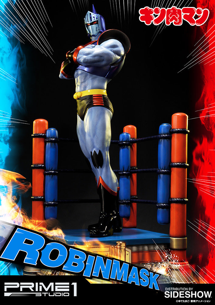Kinnikuman Robin Mask Yudetamago Statue by Sideshow and Prime 1 Studios - Collectors Row Inc.