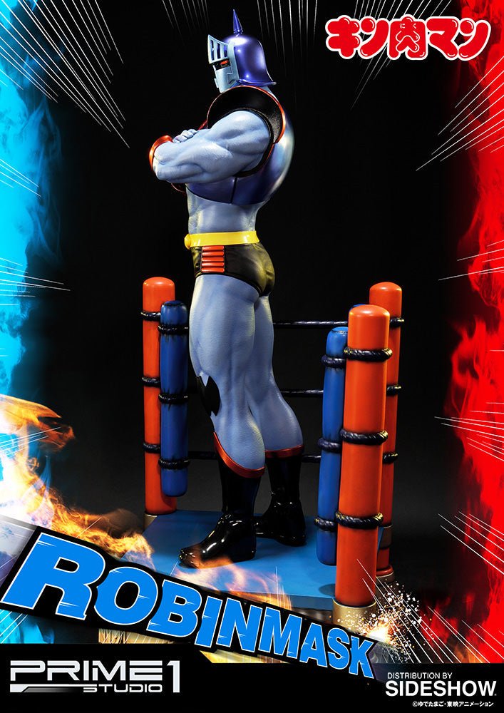 Kinnikuman Robin Mask Yudetamago Statue by Sideshow and Prime 1 Studios - Collectors Row Inc.