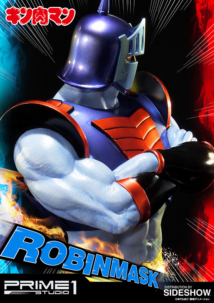 Kinnikuman Robin Mask Yudetamago Statue by Sideshow and Prime 1 Studios - Collectors Row Inc.