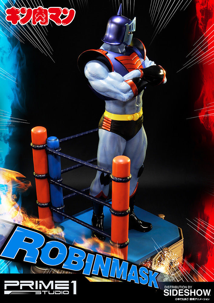 Kinnikuman Robin Mask Yudetamago Statue by Sideshow and Prime 1 Studios - Collectors Row Inc.