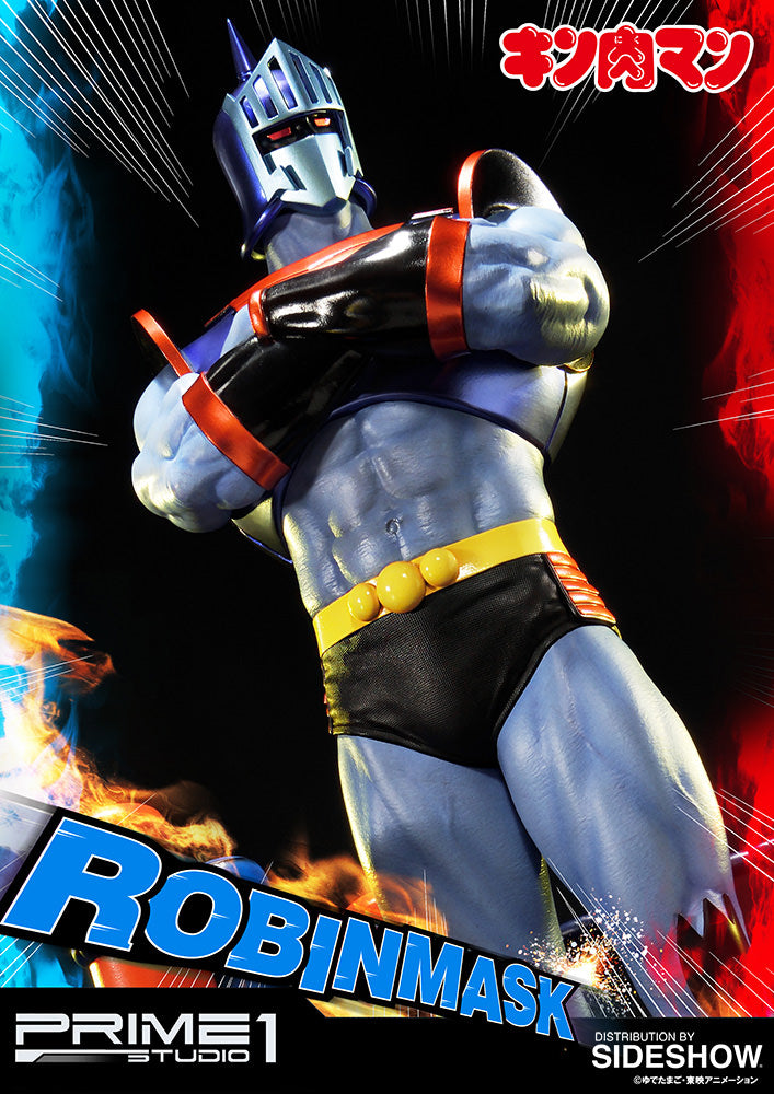 Kinnikuman Robin Mask Yudetamago Statue by Sideshow and Prime 1 Studios - Collectors Row Inc.