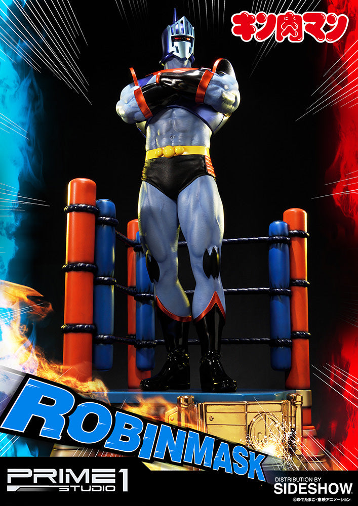 Kinnikuman Robin Mask Yudetamago Statue by Sideshow and Prime 1 Studios - Collectors Row Inc.