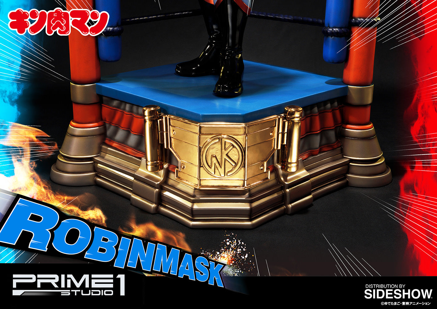Kinnikuman Robin Mask Yudetamago Statue by Sideshow and Prime 1 Studios - Collectors Row Inc.