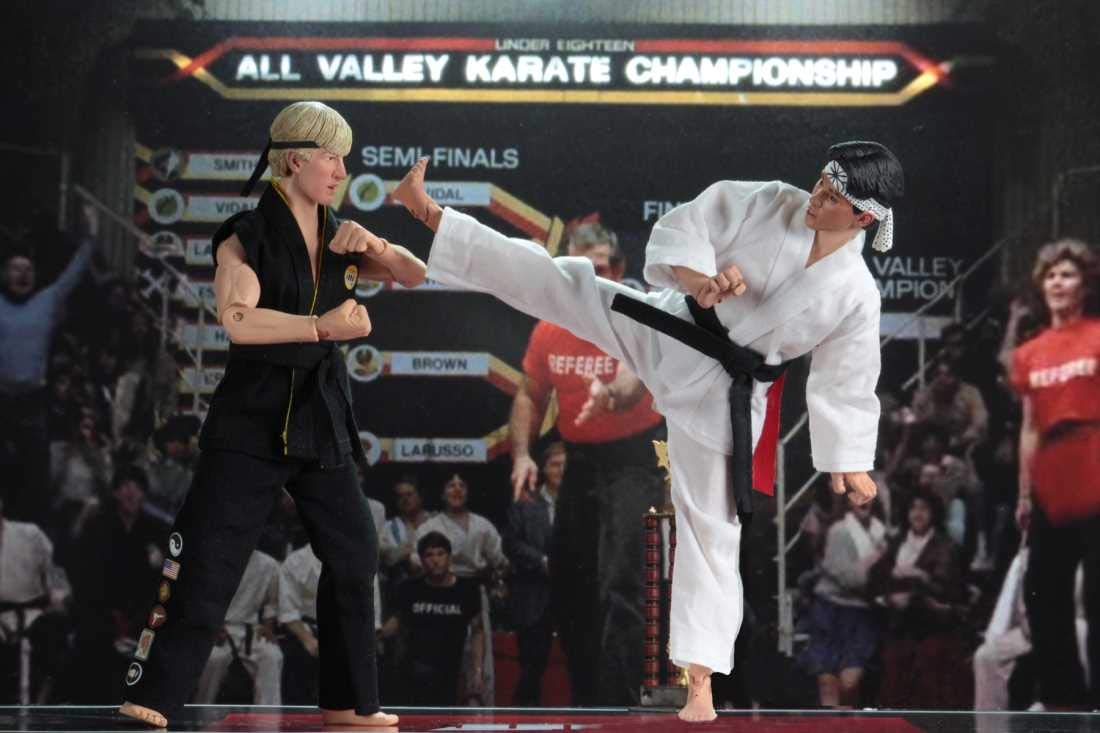NECA - Karate Kid (1984) - 8" Clothed Action Figure - Tournament 2 Pack - Collectors Row Inc.