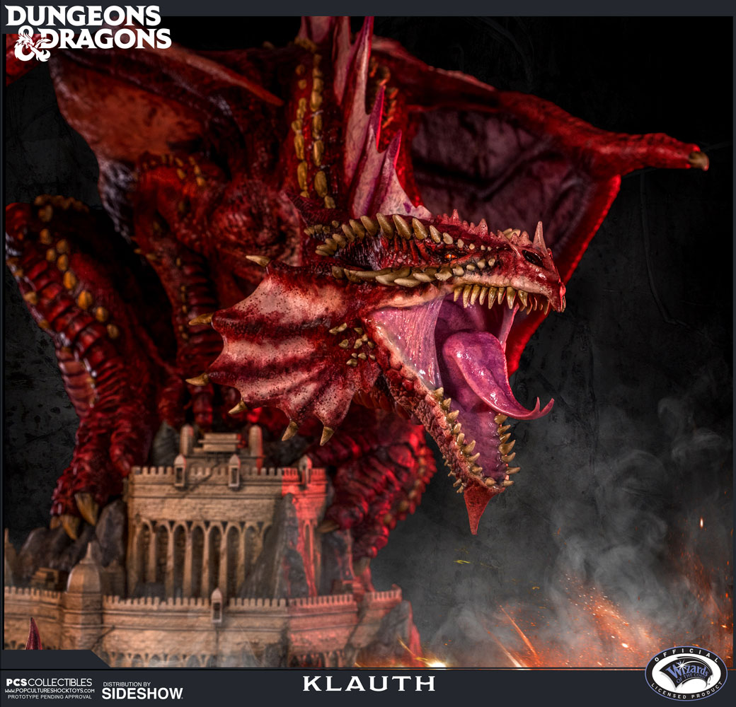 Dungeons and Dragons Klauth Statue
