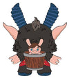 Krampus 5&quot; Dunny by Scott Tolleson- Brown Colorway - Collectors Row Inc.