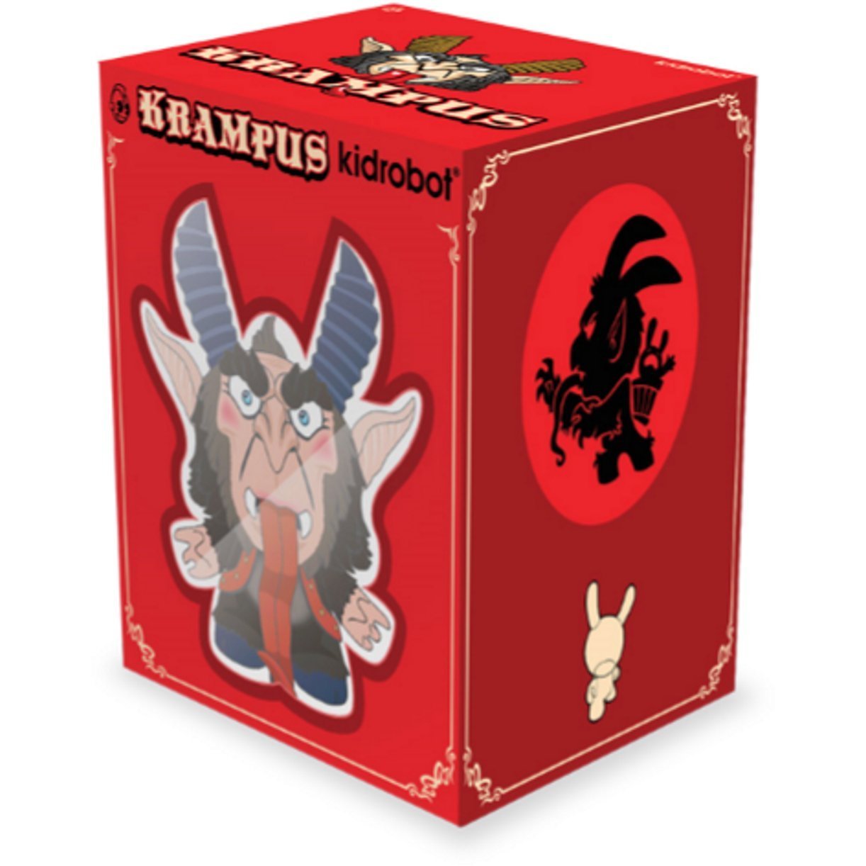 Krampus 5" Dunny by Scott Tolleson- Brown Colorway - Collectors Row Inc.