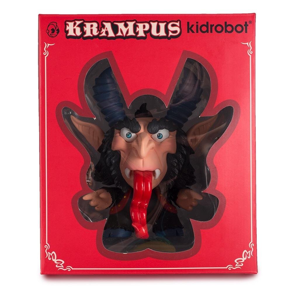 Krampus 5" Dunny by Scott Tolleson- Brown Colorway - Collectors Row Inc.