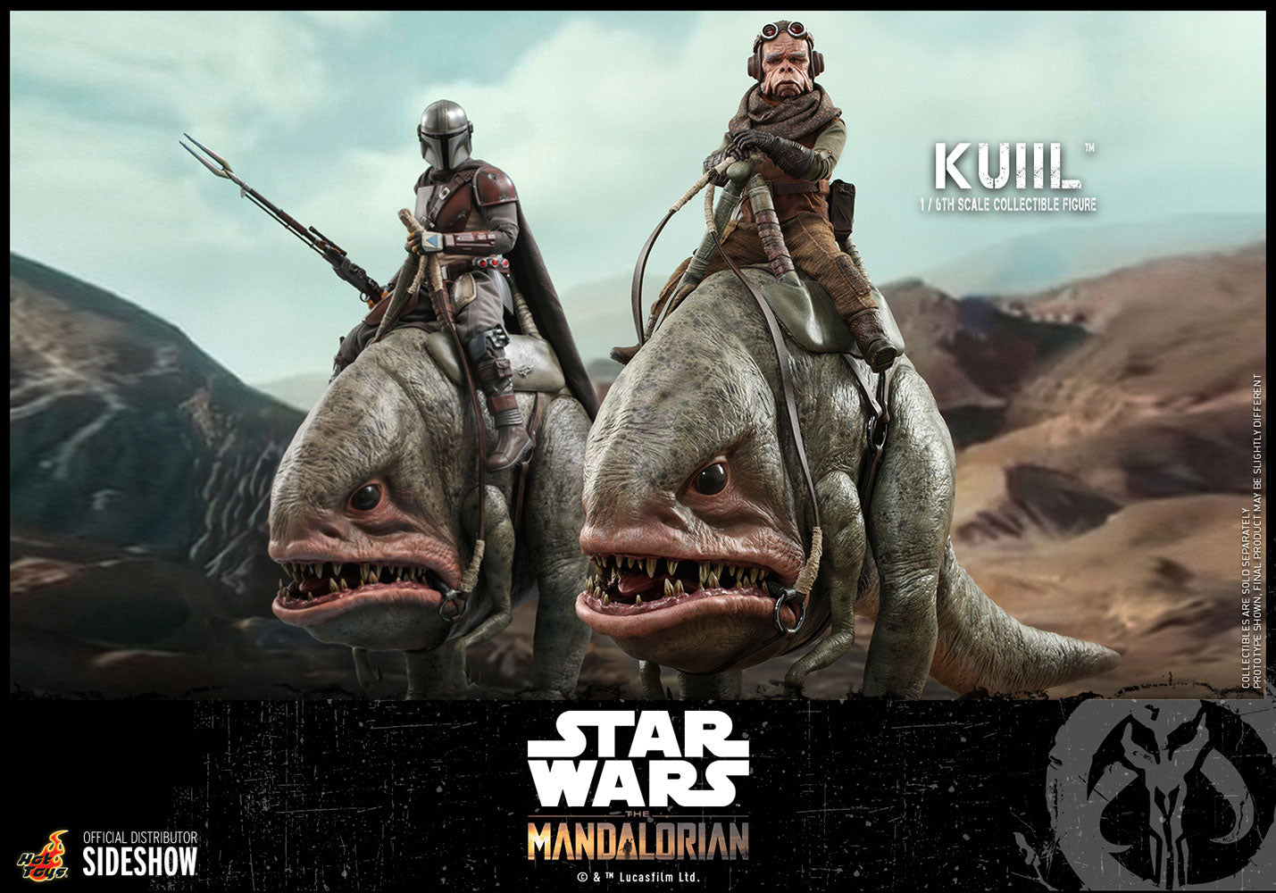 Kuiil The Mandalorian Sixth Scale Figure - Collectors Row Inc.