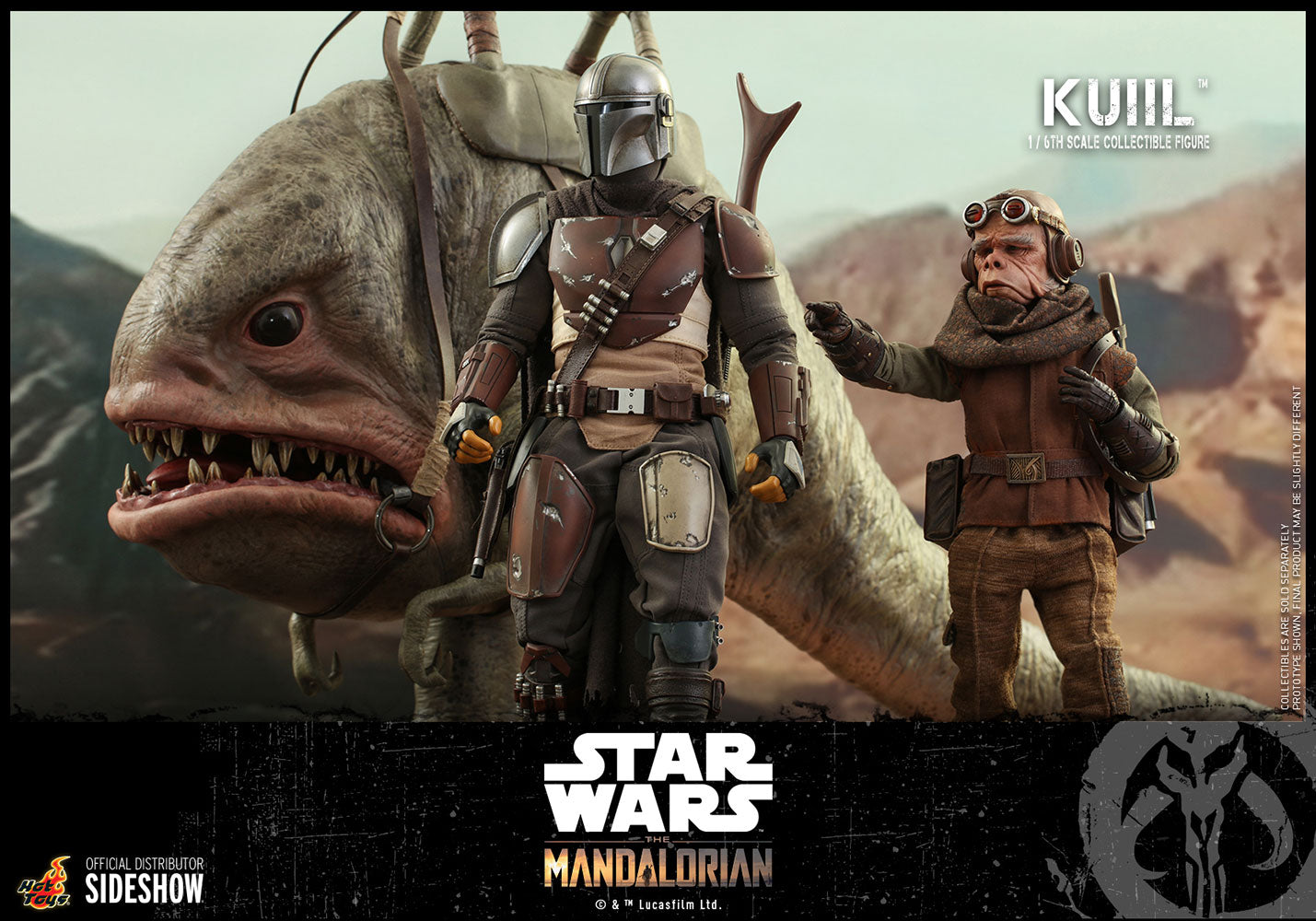 Kuiil The Mandalorian Sixth Scale Figure - Collectors Row Inc.