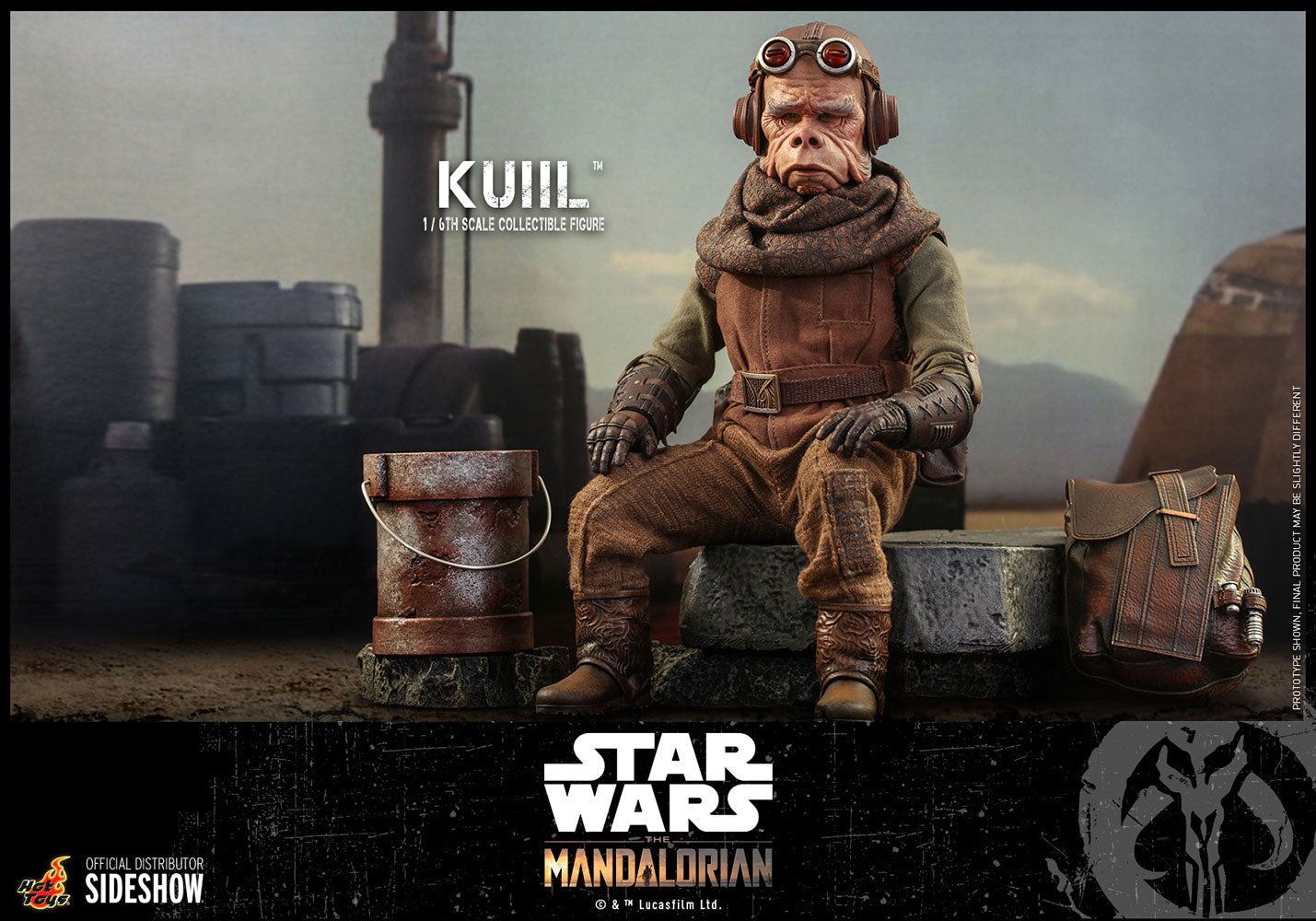 Kuiil The Mandalorian Sixth Scale Figure - Collectors Row Inc.