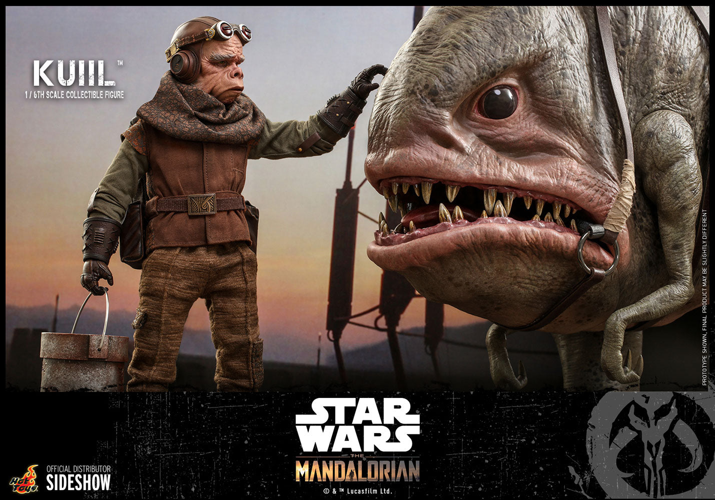 Kuiil The Mandalorian Sixth Scale Figure - Collectors Row Inc.