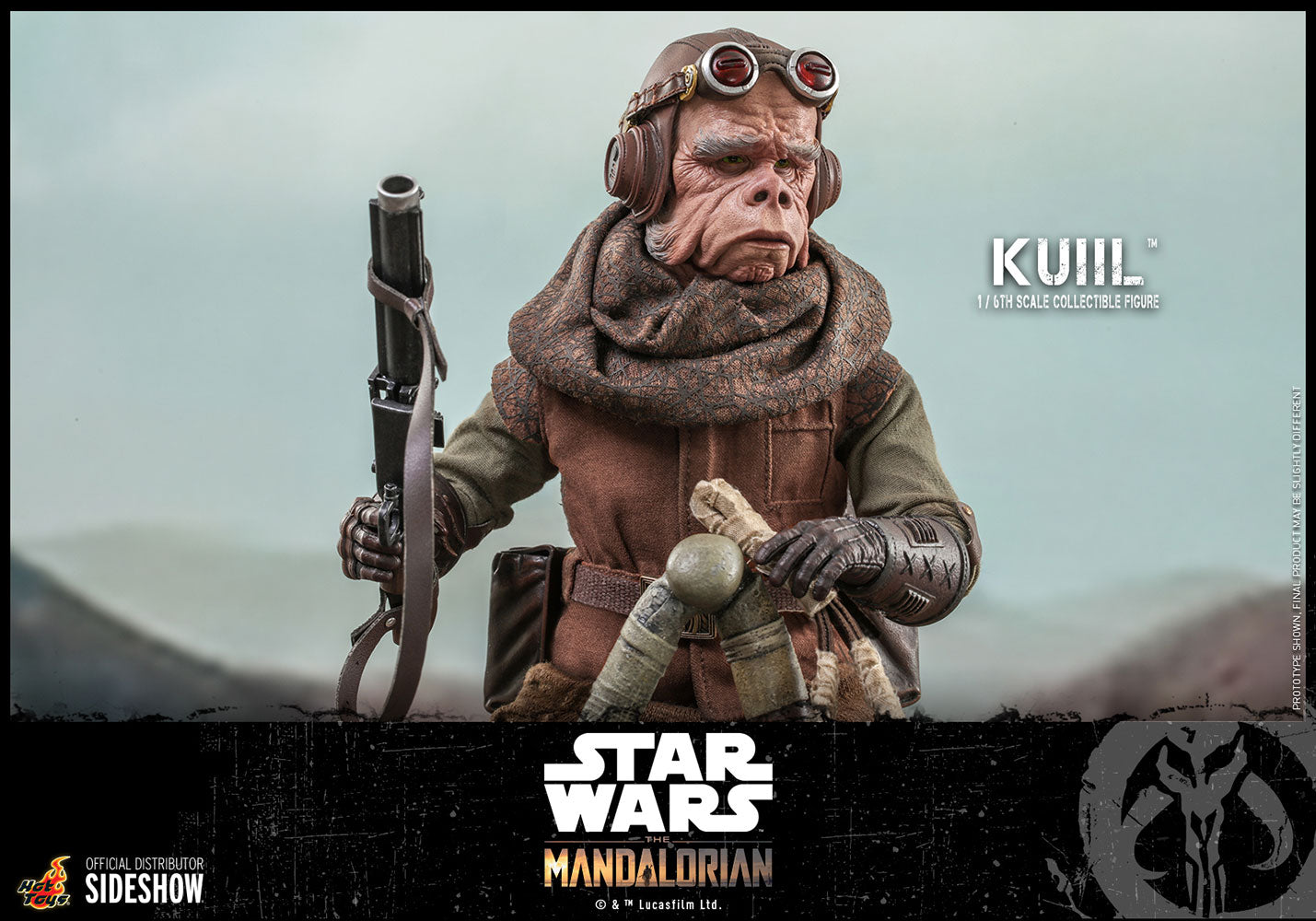 Kuiil The Mandalorian Sixth Scale Figure - Collectors Row Inc.
