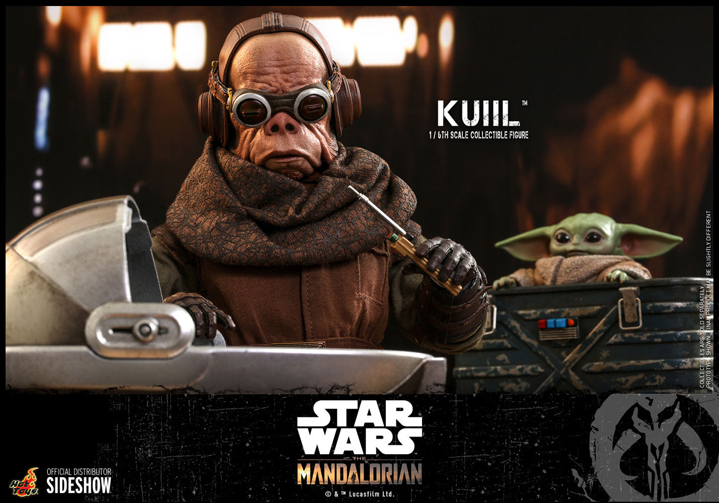 Kuiil The Mandalorian Sixth Scale Figure - Collectors Row Inc.