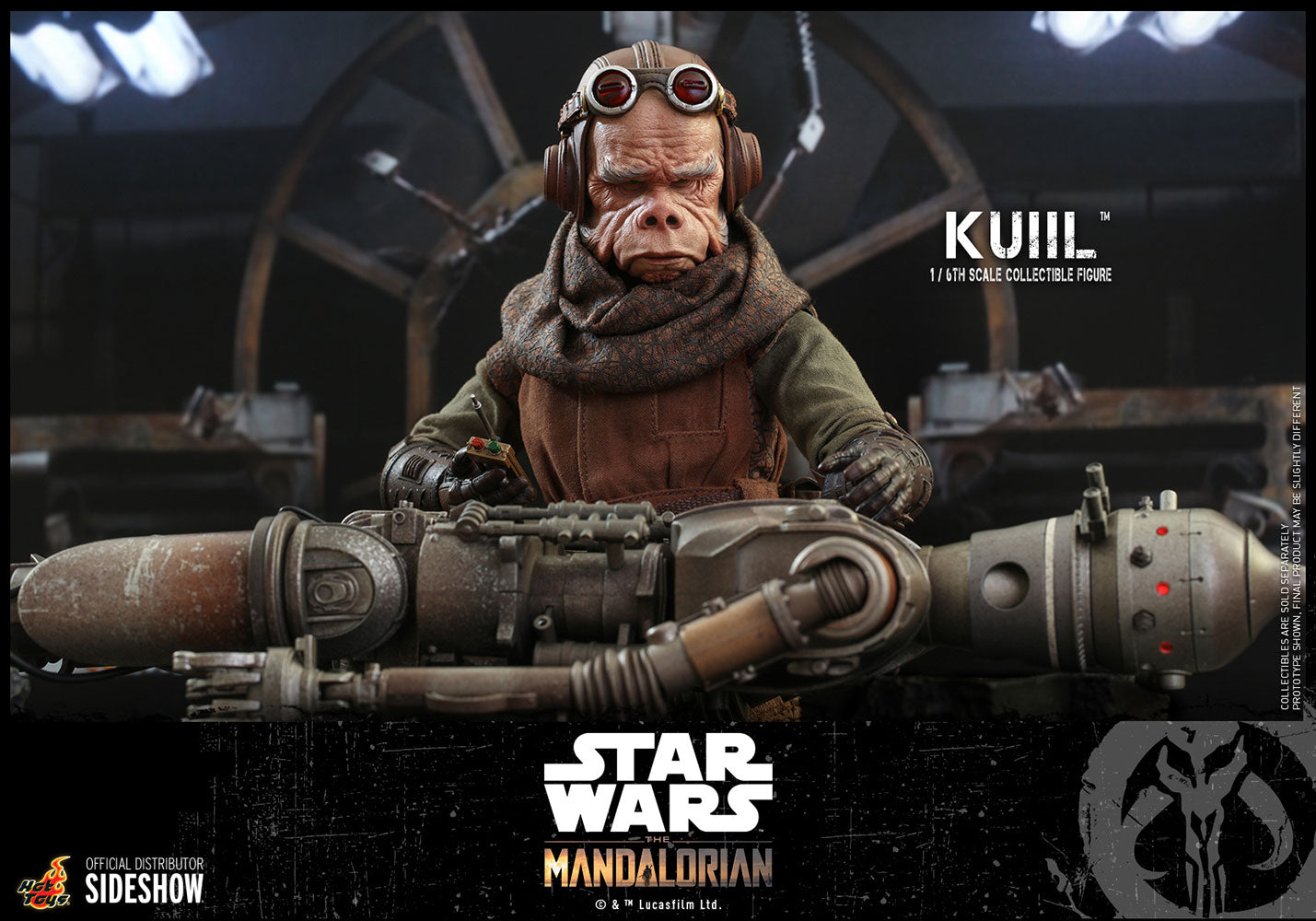 Kuiil The Mandalorian Sixth Scale Figure - Collectors Row Inc.