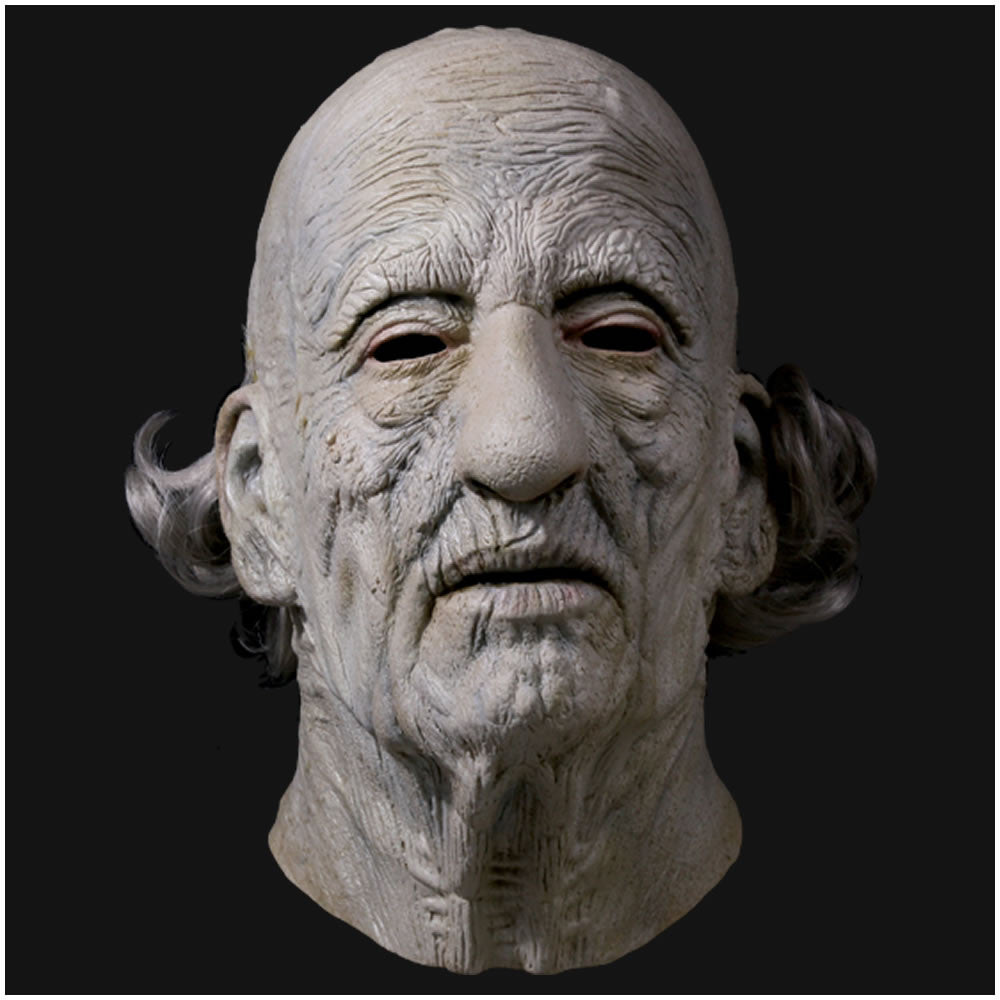 Leatherface 1974 GRANDPA Mask Texas Chainsaw Massacre by Trick or Treat Studios - Collectors Row Inc.