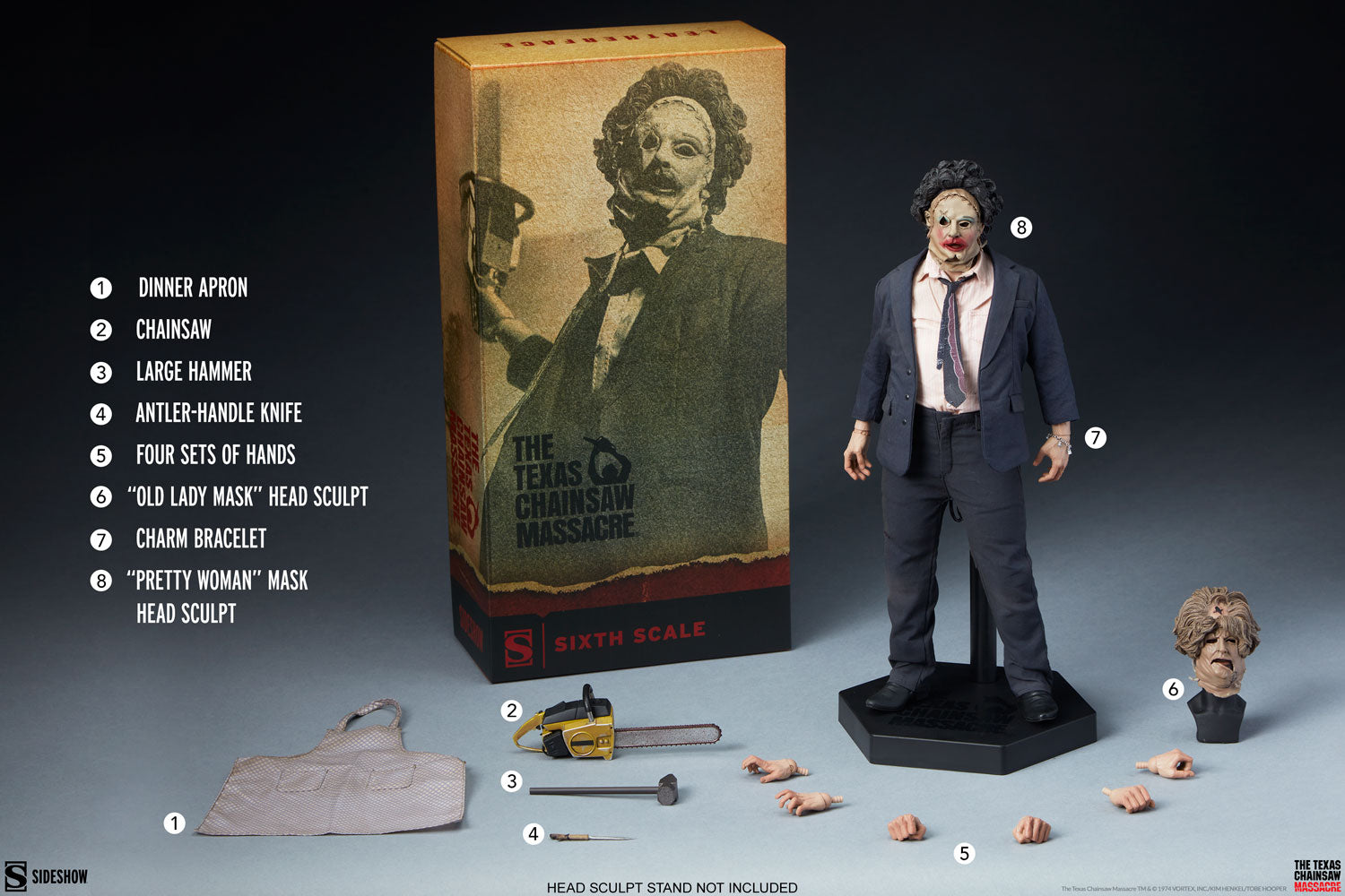 Texas Chainsaw Massacre 1974 Pretty Woman Leatherface Sixth Scale Figure