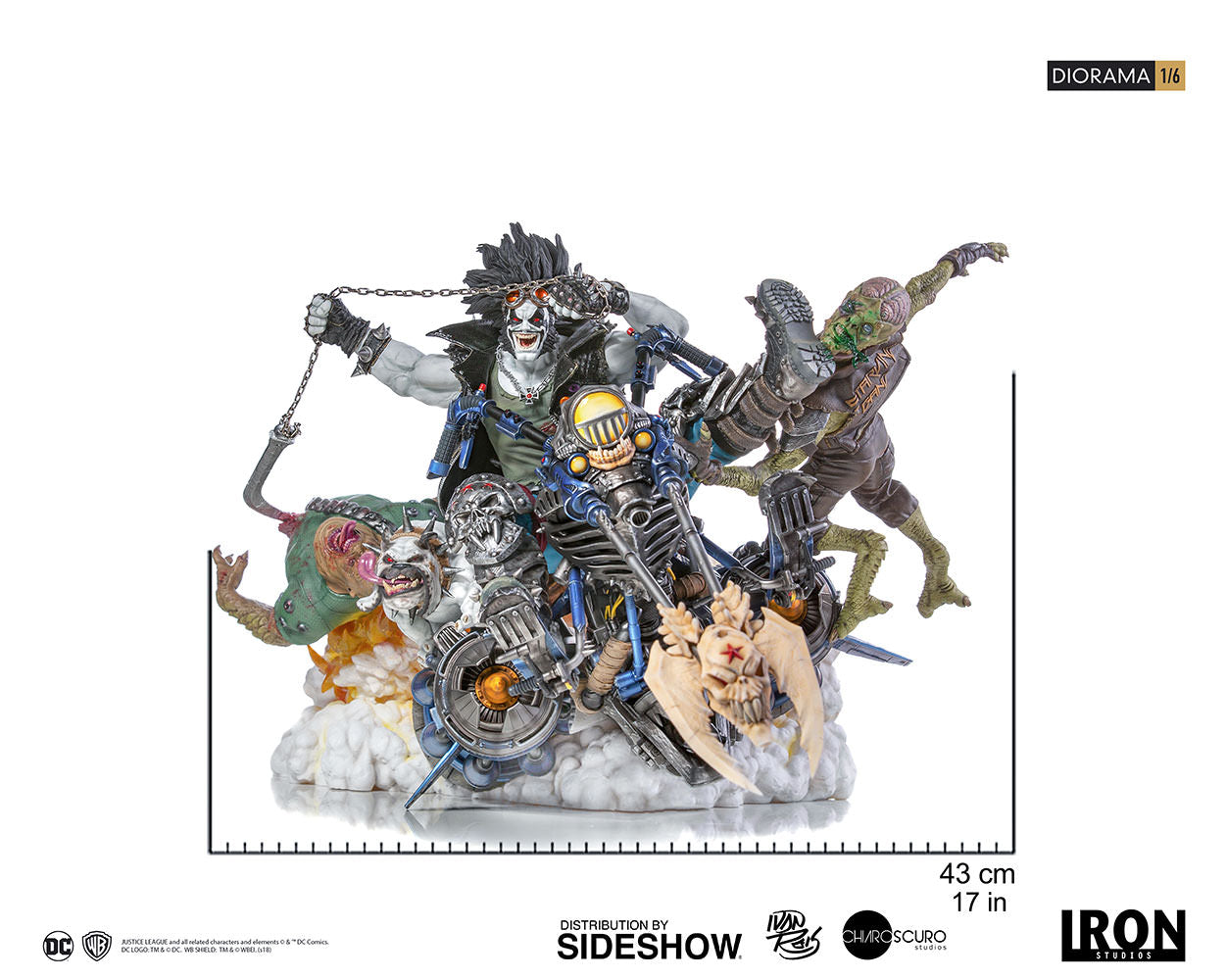 Lobo Ivan Reis 1/6 Scale Diorama Statue - Collectors Row Inc.