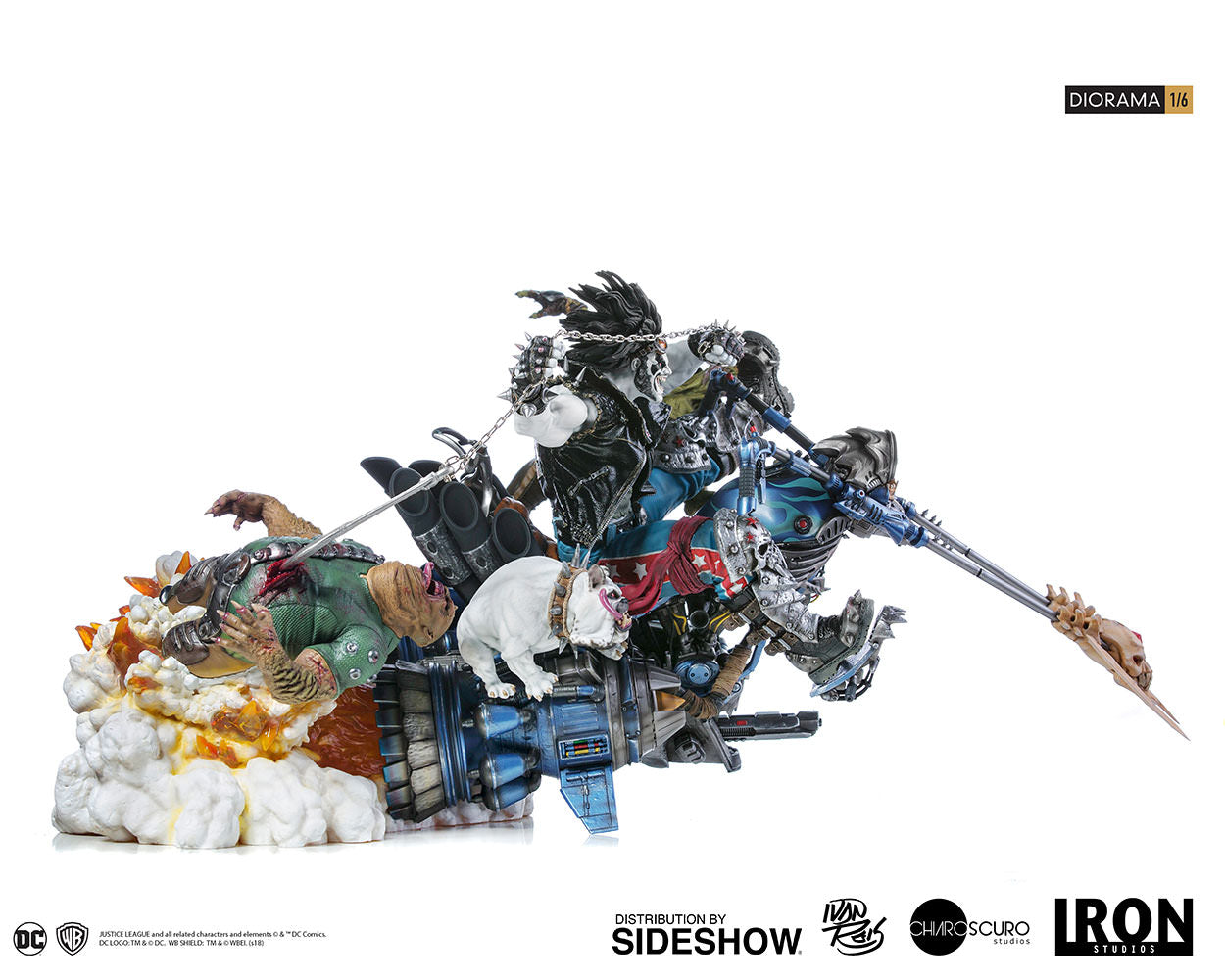 Lobo Ivan Reis 1/6 Scale Diorama Statue - Collectors Row Inc.