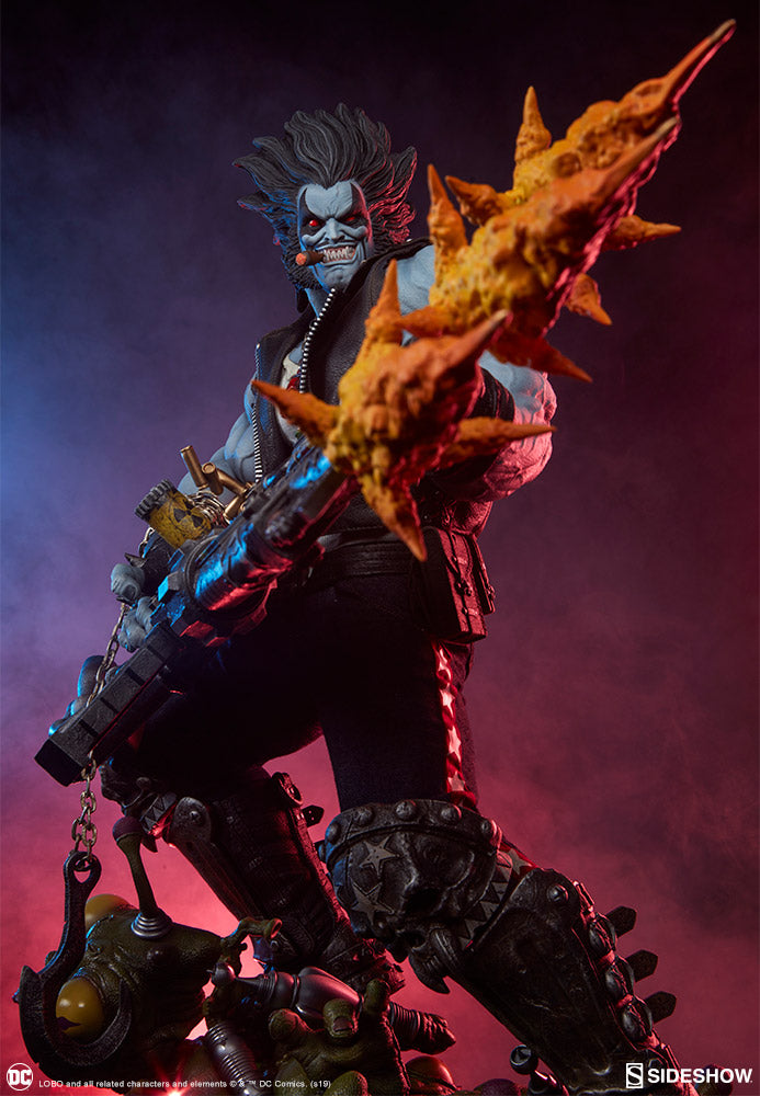 Lobo DC Comics Maquette - Collectors Row Inc.