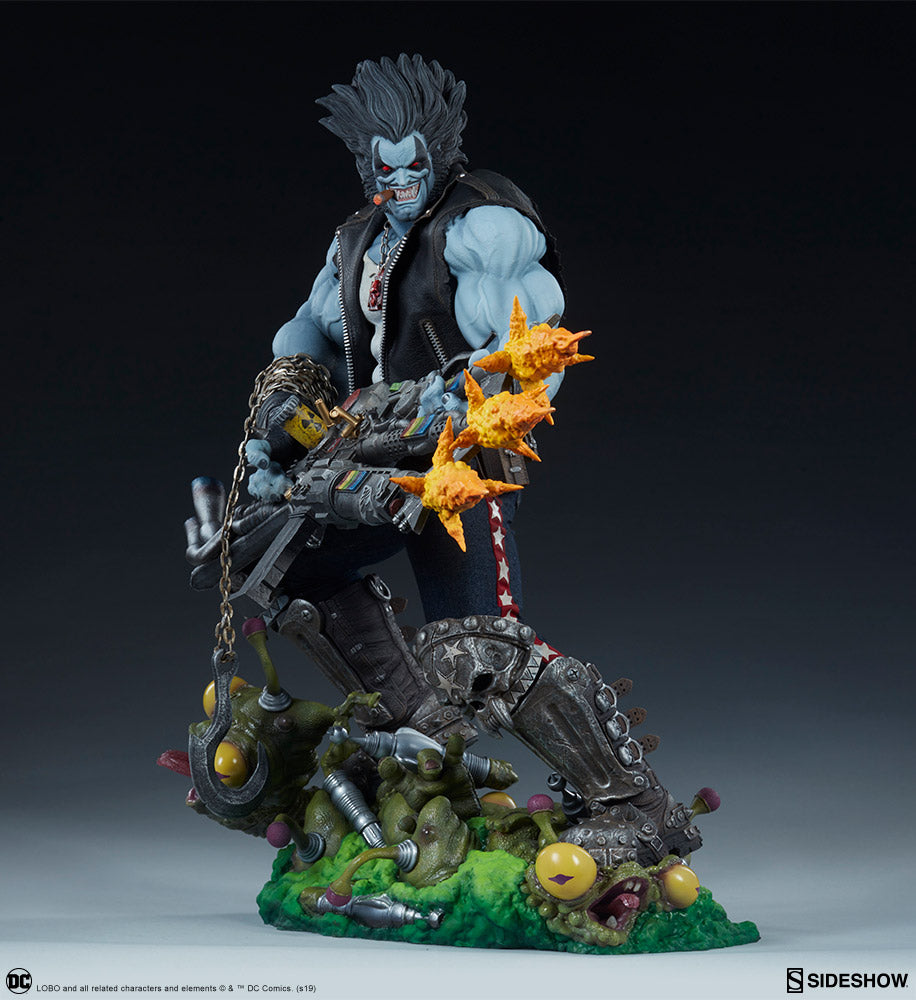 Lobo DC Comics Maquette - Collectors Row Inc.