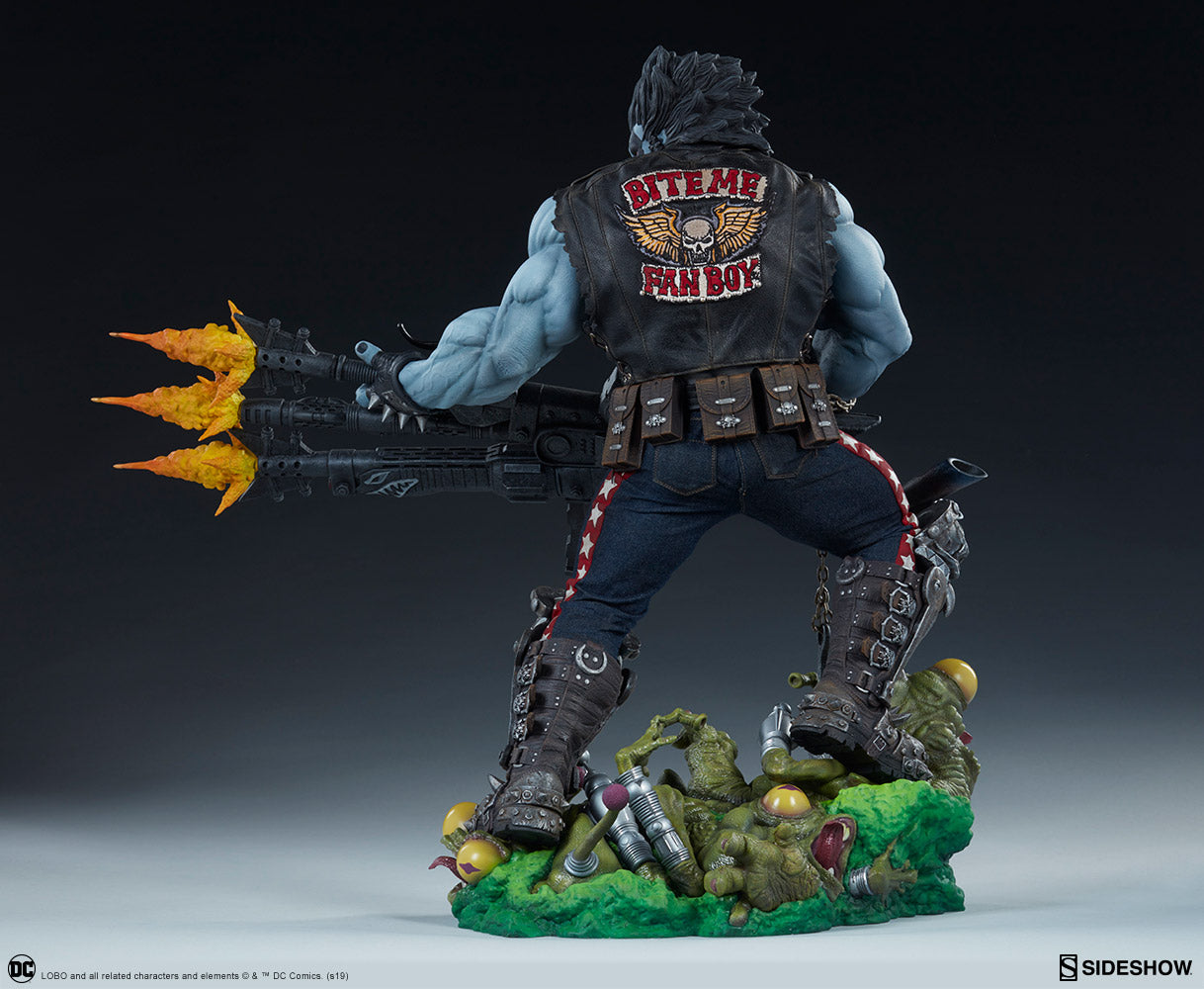 Lobo DC Comics Maquette - Collectors Row Inc.